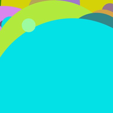 Daire geometrik büyük arka plan çok renkli desen.