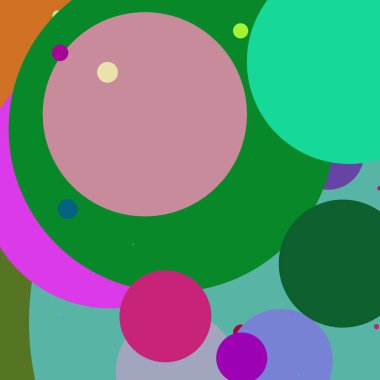 Daire geometrik zarif arka plan çok renkli desen.