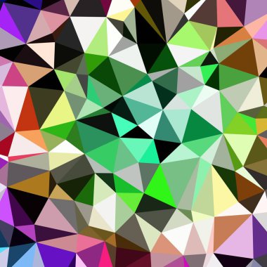 Arka plan çok renkli geometrik poligonal.