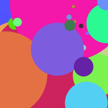 Daire geometrik güzel arka plan çok renkli desen.