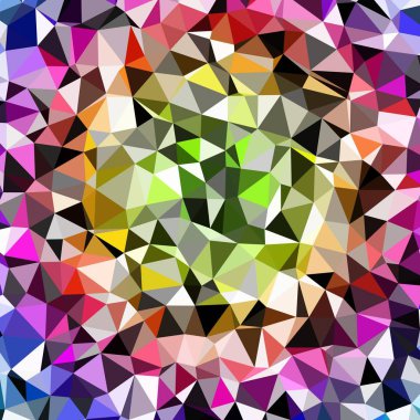 Arka plan çok renkli geometrik poligonal.