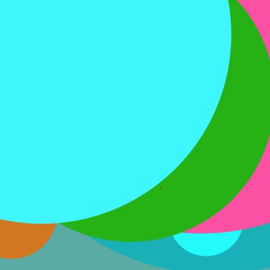 Daire geometrik güzel arka plan çok renkli desen.