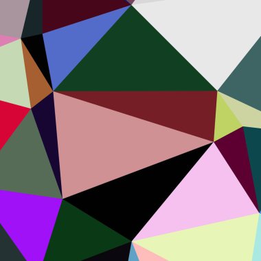 Arka plan çok renkli geometrik poligonal.