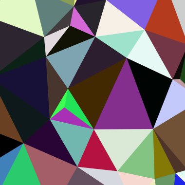 Arka plan çok renkli geometrik poligonal.