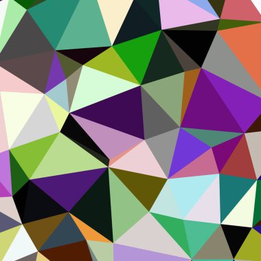 Arka plan çok renkli geometrik poligonal.