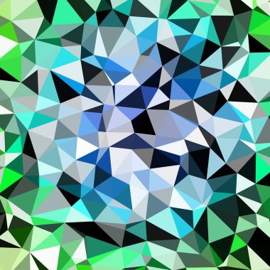 Arka plan poligonal sorunsuz üçgen renk desen.