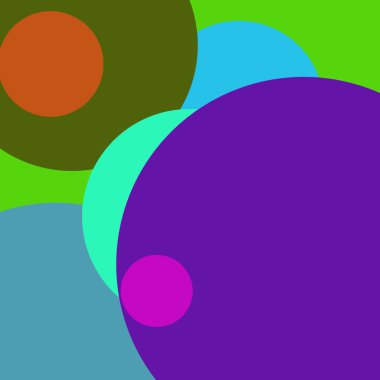 Daire geometrik şaşırtıcı arka plan çok renkli desen.