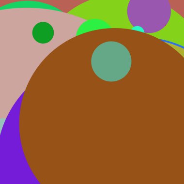 Daire geometrik büyük arka plan çok renkli desen.