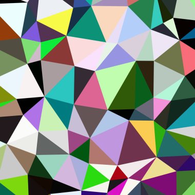 Arka plan çok renkli geometrik poligonal.