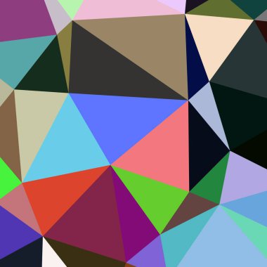 Arka plan çok renkli geometrik poligonal.