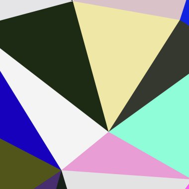 Arka plan çok renkli geometrik poligonal.