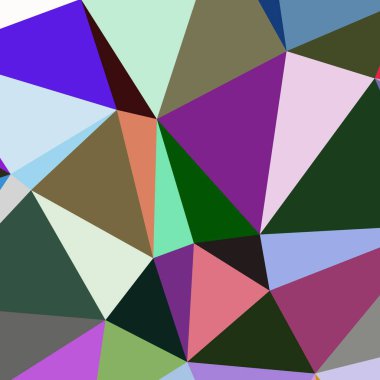 Arka plan çok renkli geometrik poligonal.