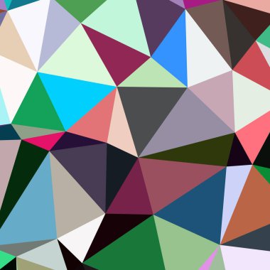 Arka plan çok renkli geometrik poligonal.