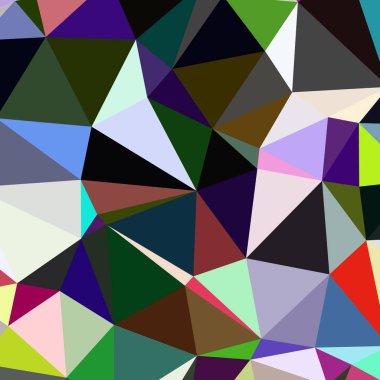 Arka plan çok renkli geometrik poligonal.