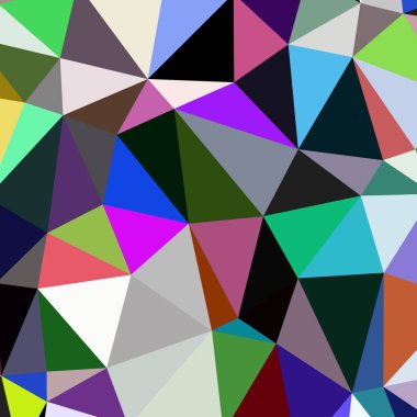 Arka plan çok renkli geometrik poligonal.