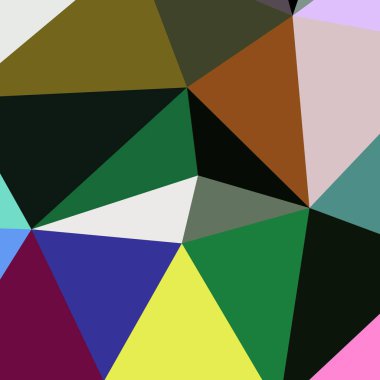 Arka plan çok renkli geometrik poligonal.