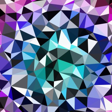 Arka plan çok renkli geometrik poligonal.