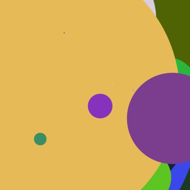 Daire geometrik güzel arka plan çok renkli desen.