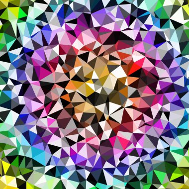 Arka plan çok renkli geometrik poligonal.