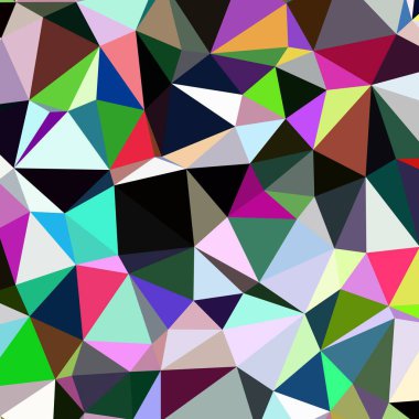 Arka plan çok renkli geometrik poligonal.