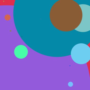 Daire geometrik güzel arka plan çok renkli desen.