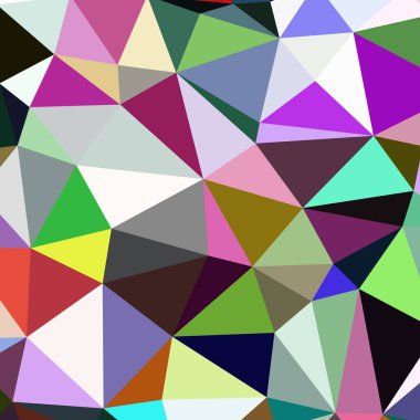 Arka plan çok renkli geometrik poligonal.