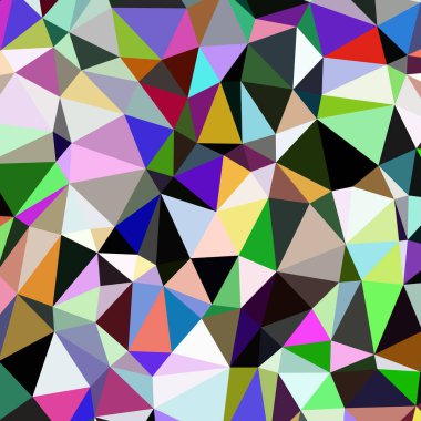 Arka plan çok renkli geometrik poligonal.