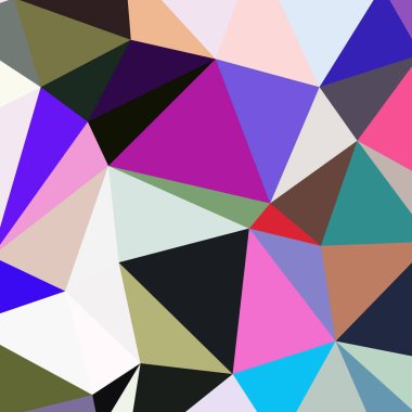 Arka plan çok renkli geometrik poligonal.