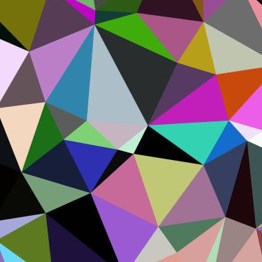 Arka plan çok renkli geometrik poligonal.