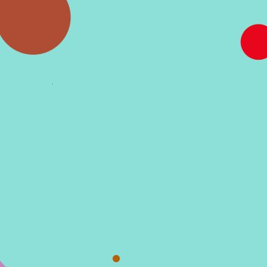 Daire geometrik büyük arka plan çok renkli desen.