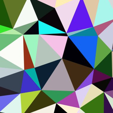 Arka plan çok renkli geometrik poligonal.