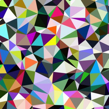 Arka plan çok renkli geometrik poligonal.