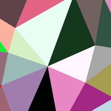 Arka plan çok renkli geometrik poligonal.