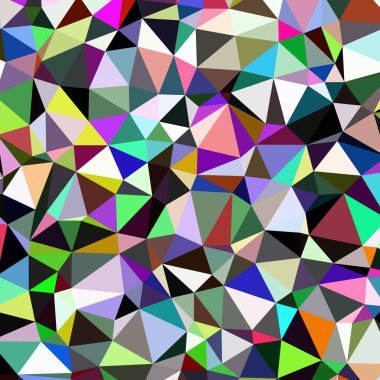 Arka plan çok renkli geometrik poligonal.