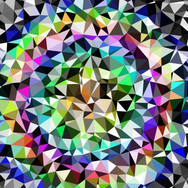 Arka plan çok renkli geometrik poligonal.