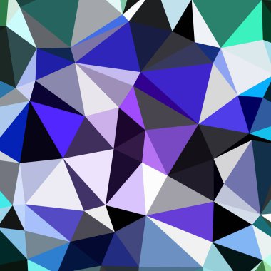 Arka plan poligonal sorunsuz üçgen renk desen.