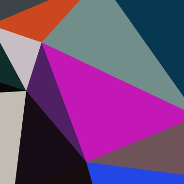 Arka plan çok renkli geometrik poligonal.