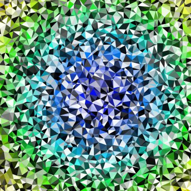 Arka plan poligonal sorunsuz üçgen renk desen.