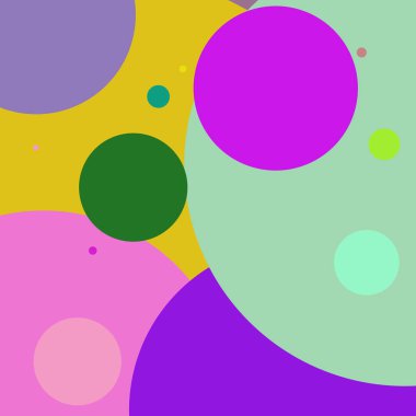 Daire geometrik büyük arka plan çok renkli desen.