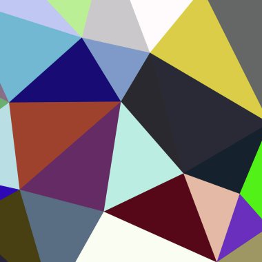 Arka plan çok renkli geometrik poligonal.