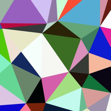 Arka plan çok renkli geometrik poligonal.