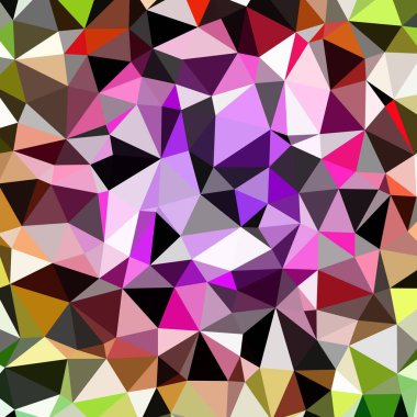 Arka plan çok renkli geometrik poligonal.