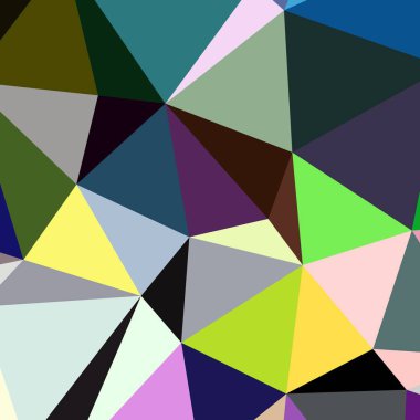 Arka plan çok renkli geometrik poligonal.