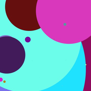 Daire geometrik şaşırtıcı arka plan çok renkli desen.