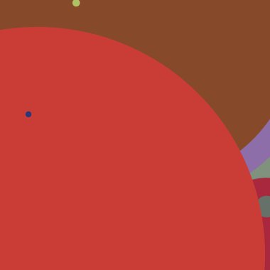 Daire geometrik büyük arka plan çok renkli desen.