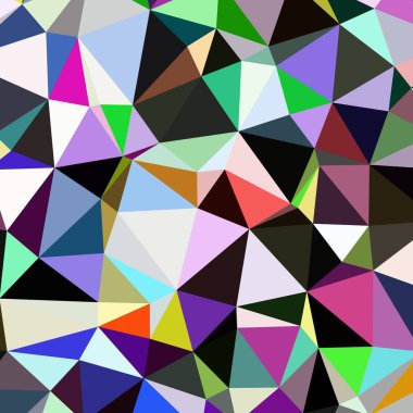 Arka plan çok renkli geometrik poligonal.