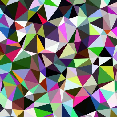 Arka plan çok renkli geometrik poligonal.