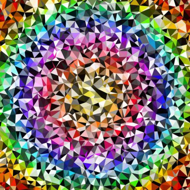 Arka plan çok renkli geometrik poligonal.