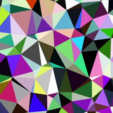 Arka plan çok renkli geometrik poligonal.