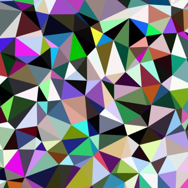 Arka plan çok renkli geometrik poligonal.